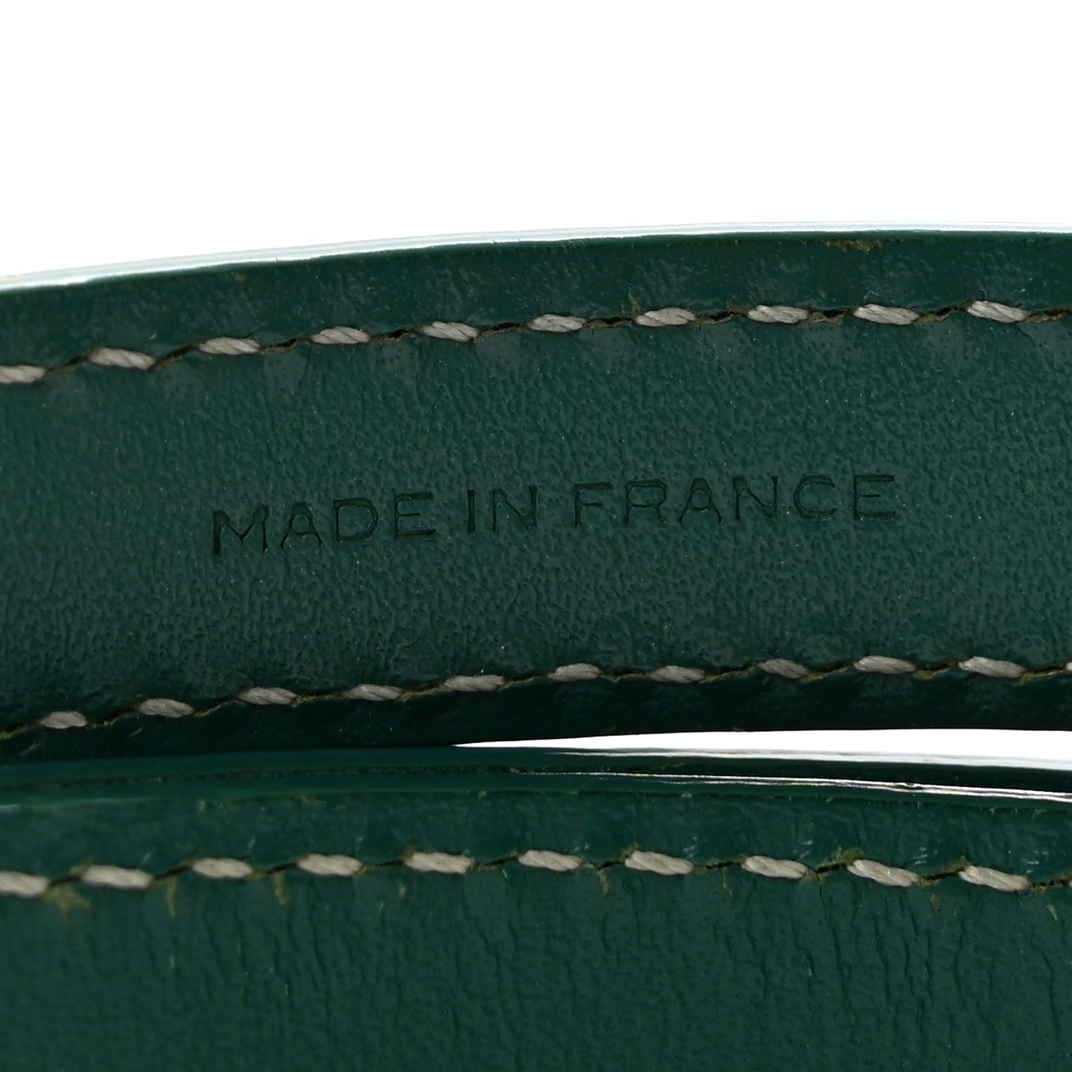 Goyard Calfskin Adjustable Shoulder Strap Green 5 of 8