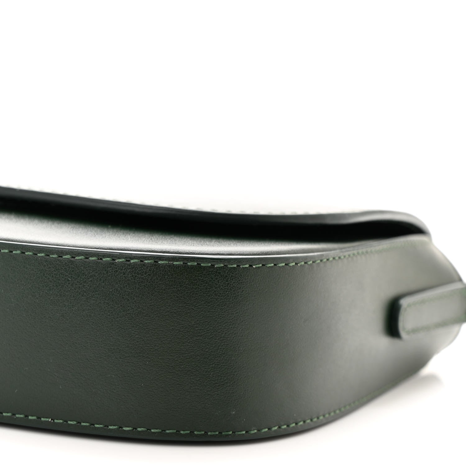 Mansur Gavriel Calfskin Mini Flap Crossbody Bag Moss 9 of 11