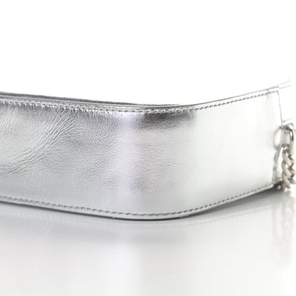 Jimmy Choo Metallic Calfskin Athini Camera Bag Silver 10 of 13