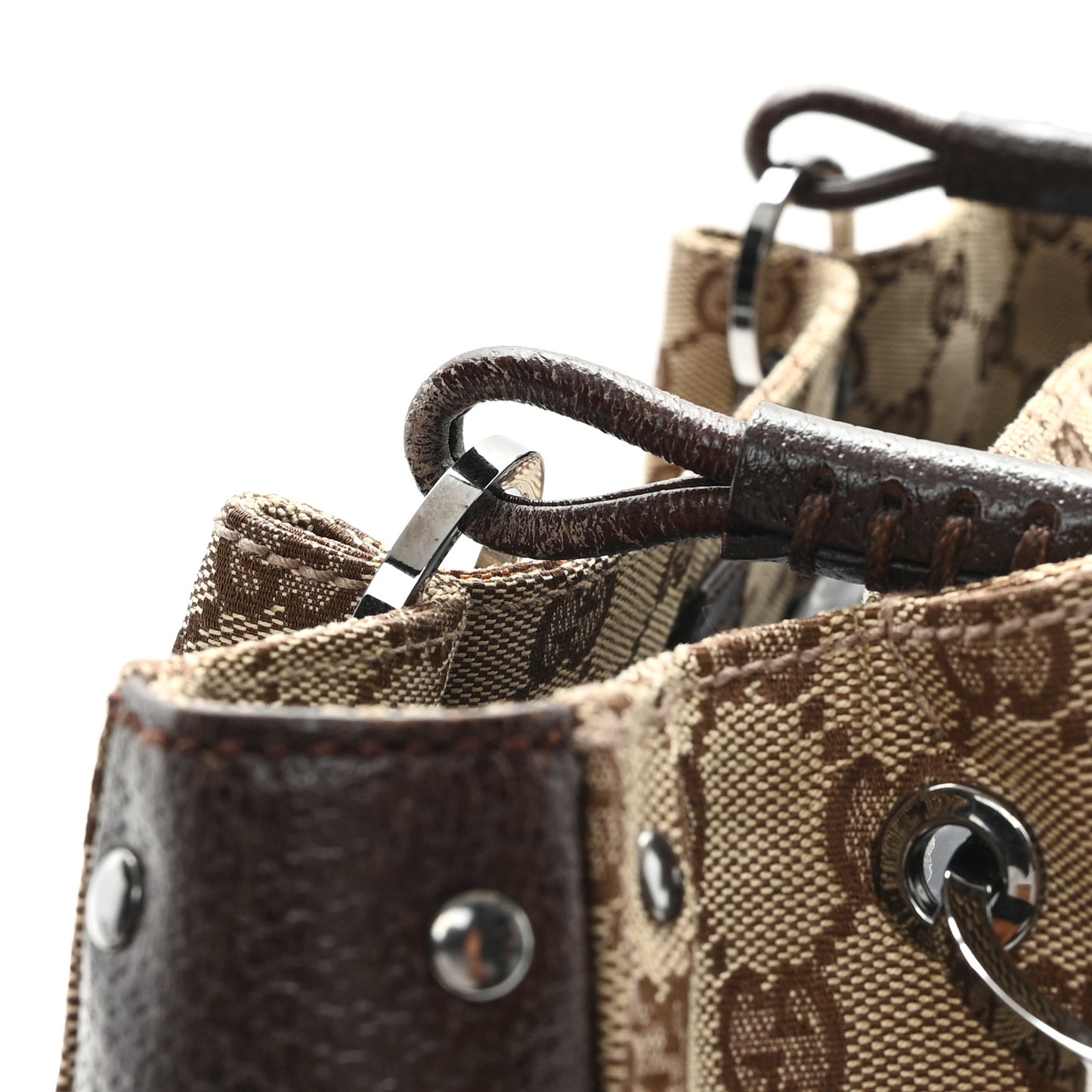 Monogram Shoulder Bag Dark Brown