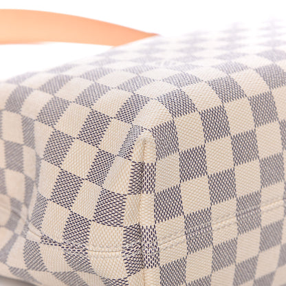 Louis Vuitton Damier Azur Graceful PM Rose Ballerine 10 of 13