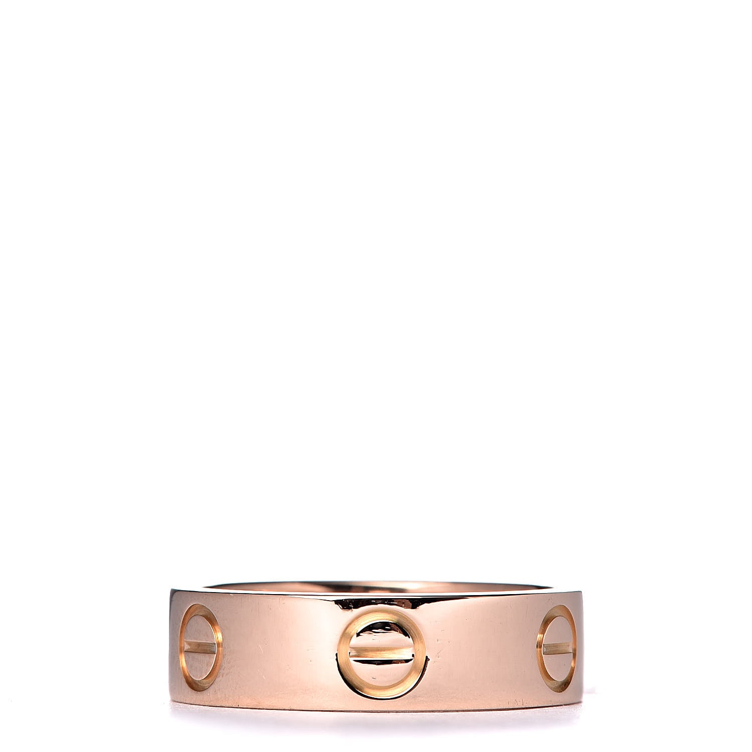 Cartier 18K Pink Gold 5.5mm LOVE Ring 51 5.75 3 of 4