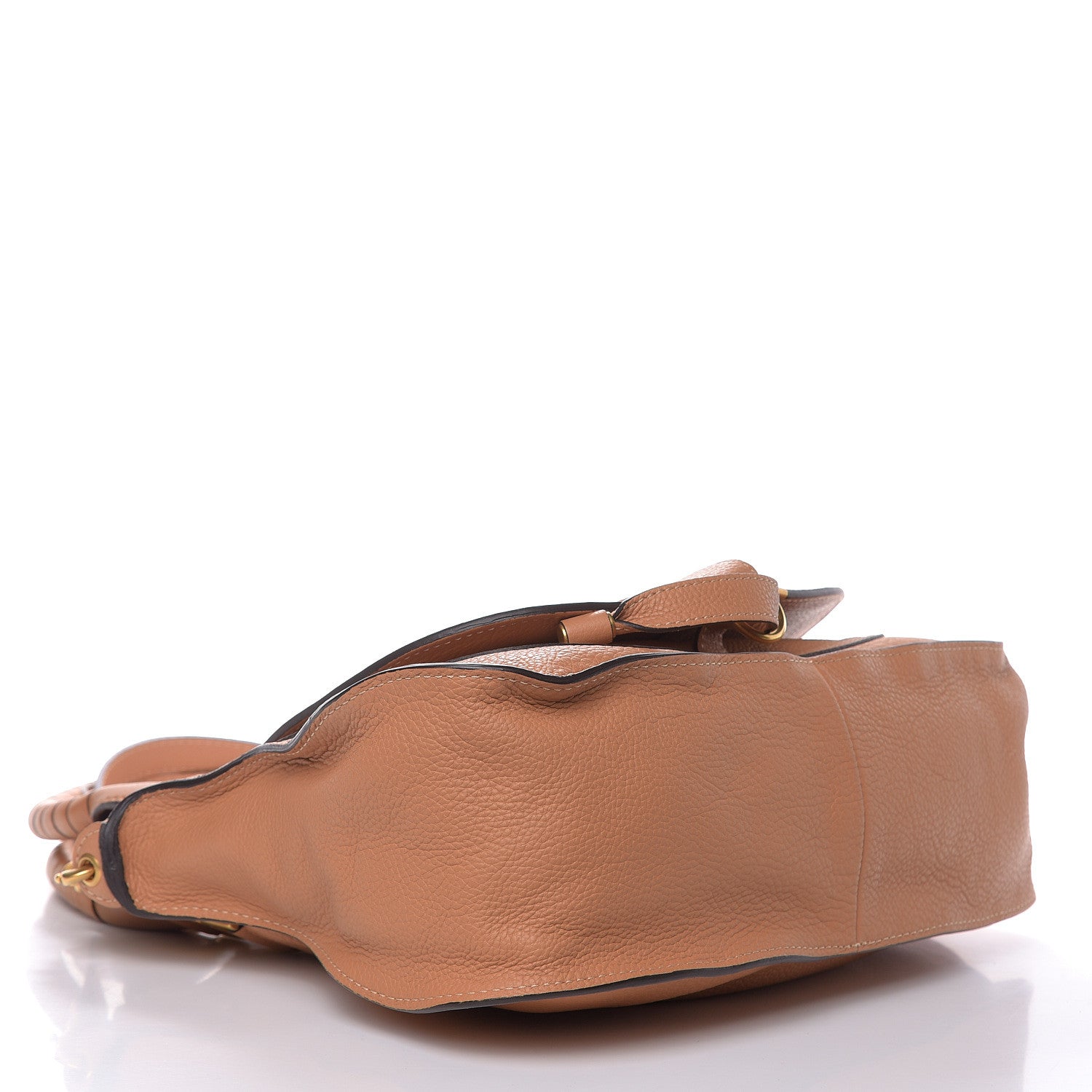 Chloe Calfskin Medium Marcie Satchel Tan 4 of 10