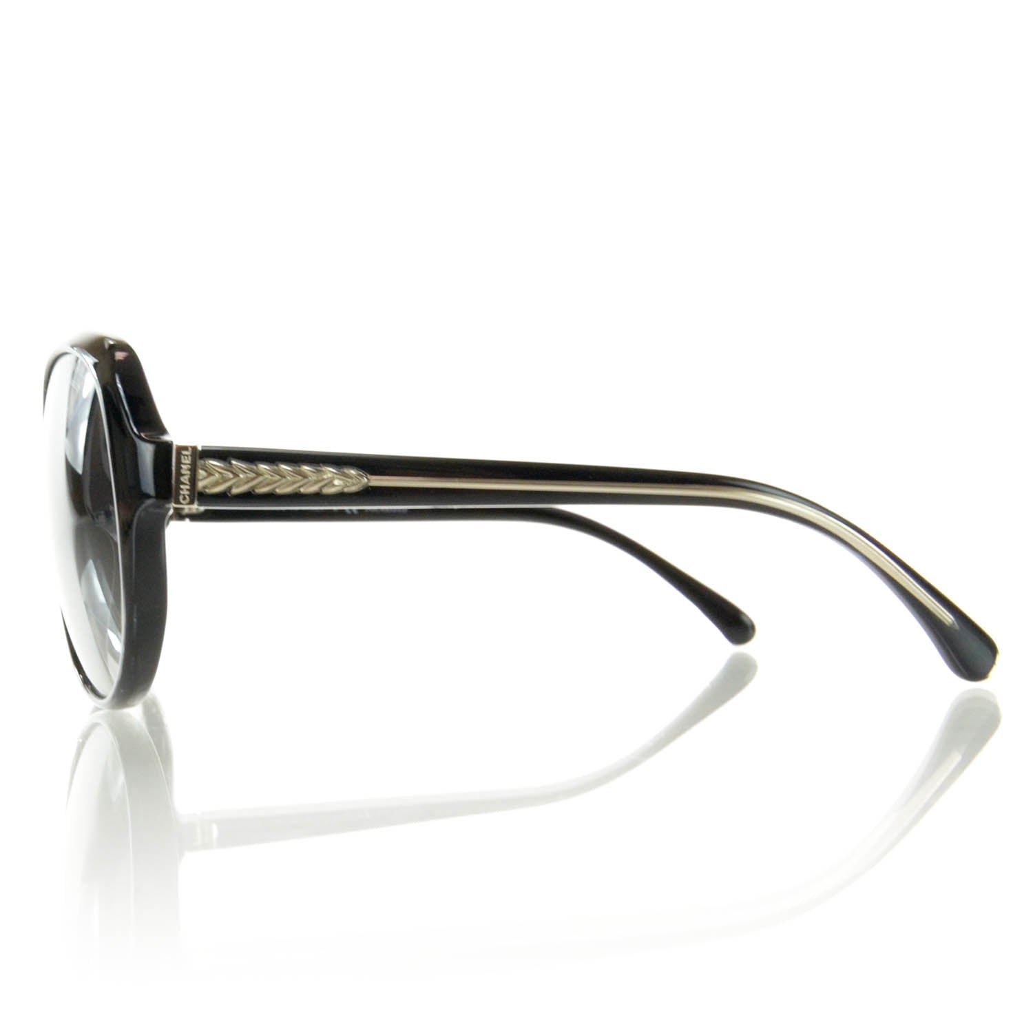 Chanel Polarized Sunglasses 5196 Black 3 of 6