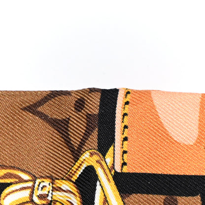 Louis Vuitton Silk Monogram Confidential Bandeau Brown 7 of 10