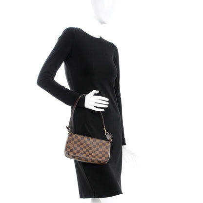 Louis Vuitton Damier Ebene Pochette Accessories NM 2 of 8