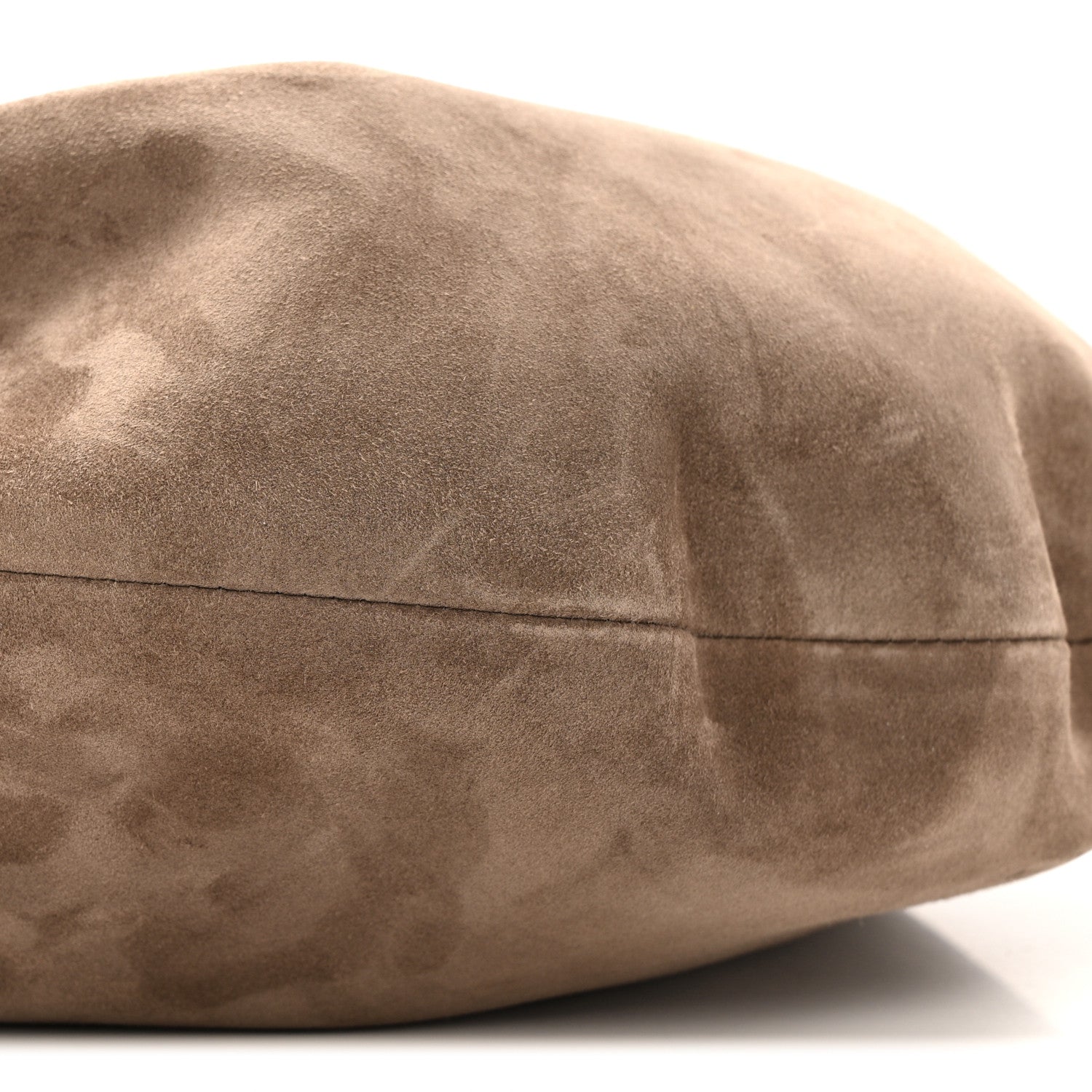 Khaite Suede Calfskin Medium Olivia Hobo Toffee 9 of 10