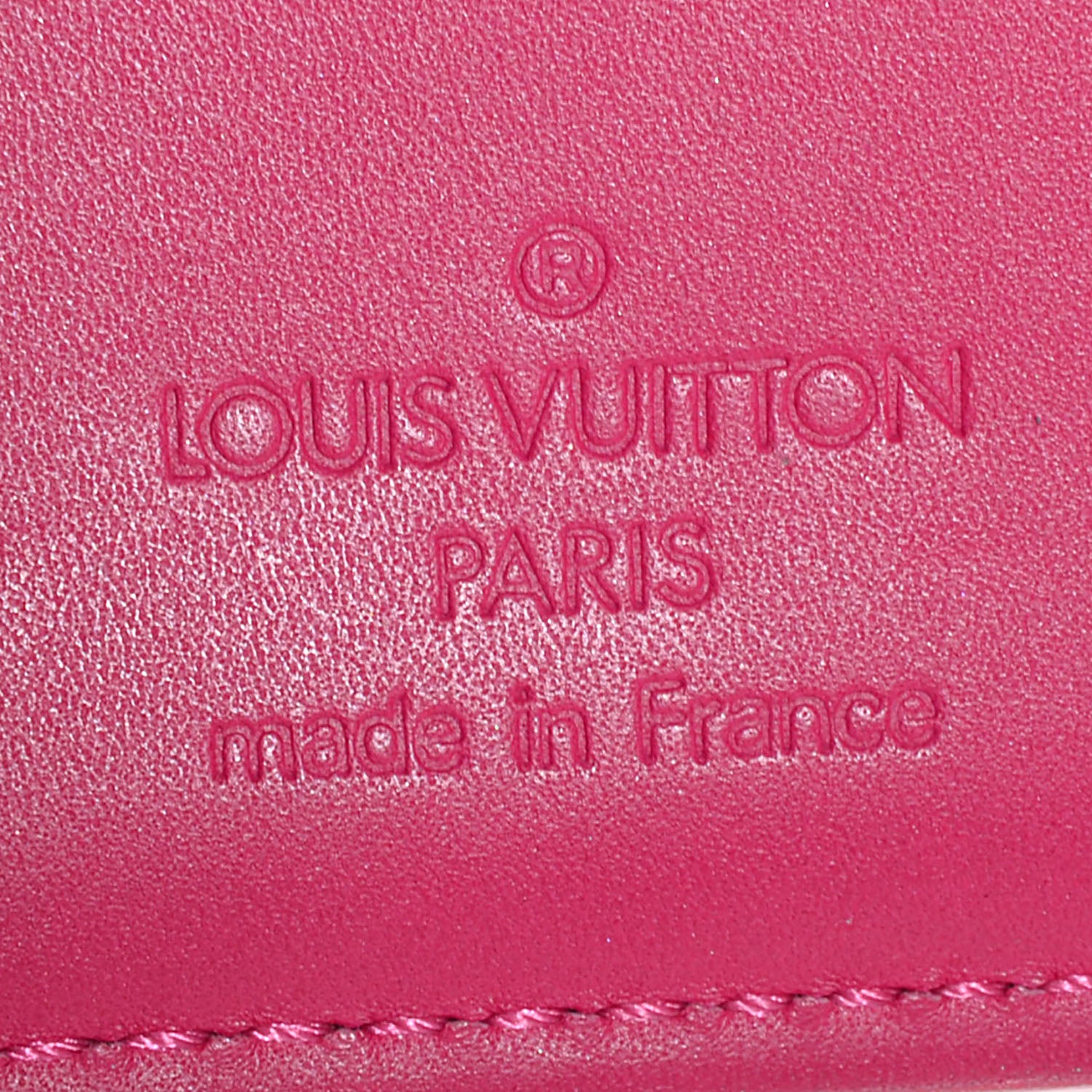 Louis Vuitton Vernis French Purse Wallet Rose Pop 5 of 6