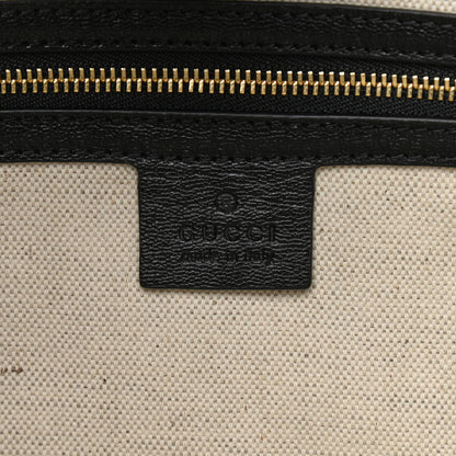 Gucci Calfskin Large Horsebit 1955 Tote Bag Black 6 of 10
