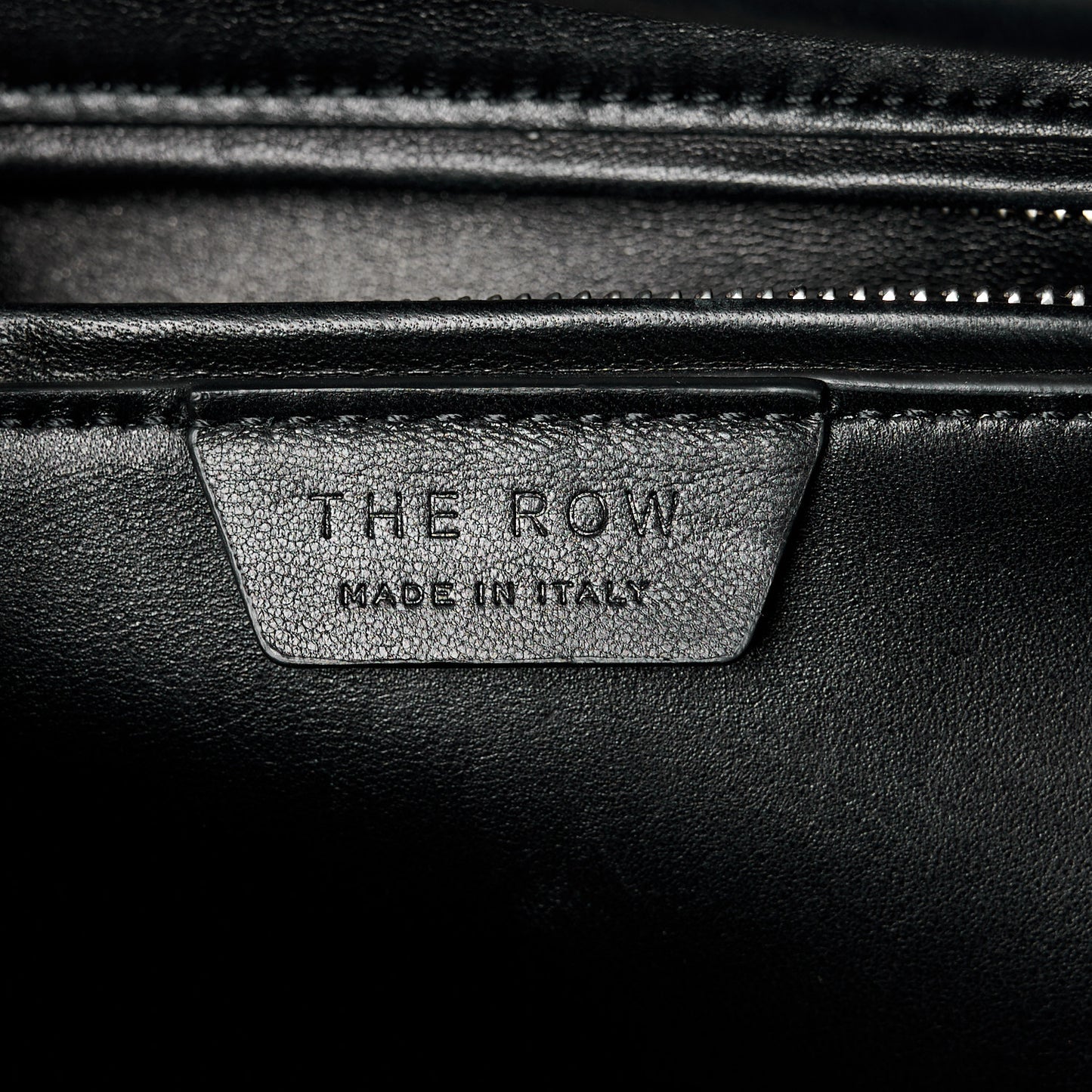 Stamped Saddle Calfskin India 15.75 Dark Brown