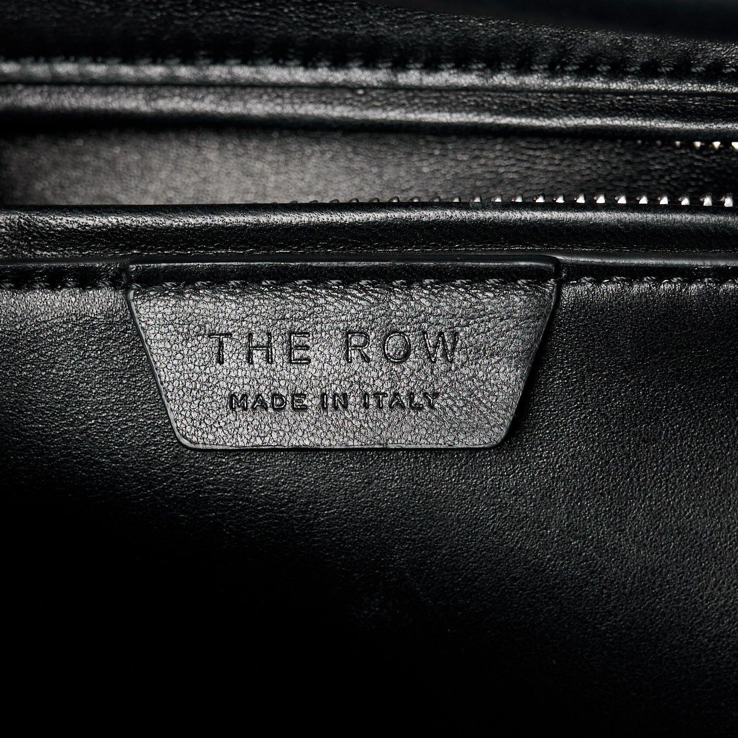 The Row Stamped Saddle Calfskin India 15.75 Dark Brown 8 of 16