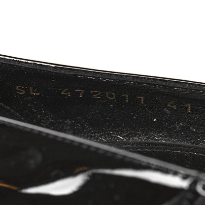 Saint Laurent Patent Opyum 110 Pumps 41 Black 6 of 8