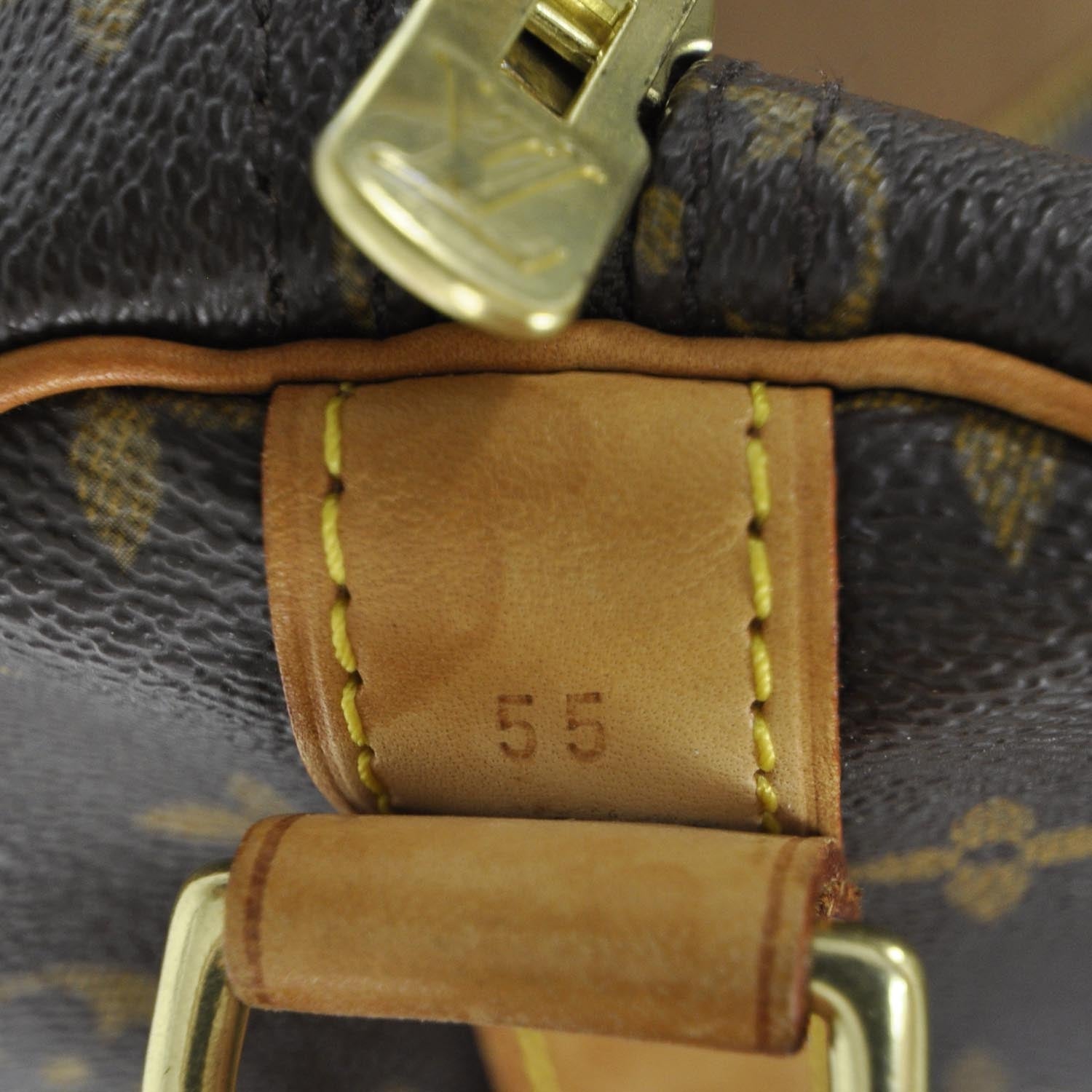 Louis Vuitton Monogram Keepall 55 9 of 10