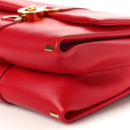 Versace Lambskin Kleio Shoulder Bag Lipstick Red 10 of 10