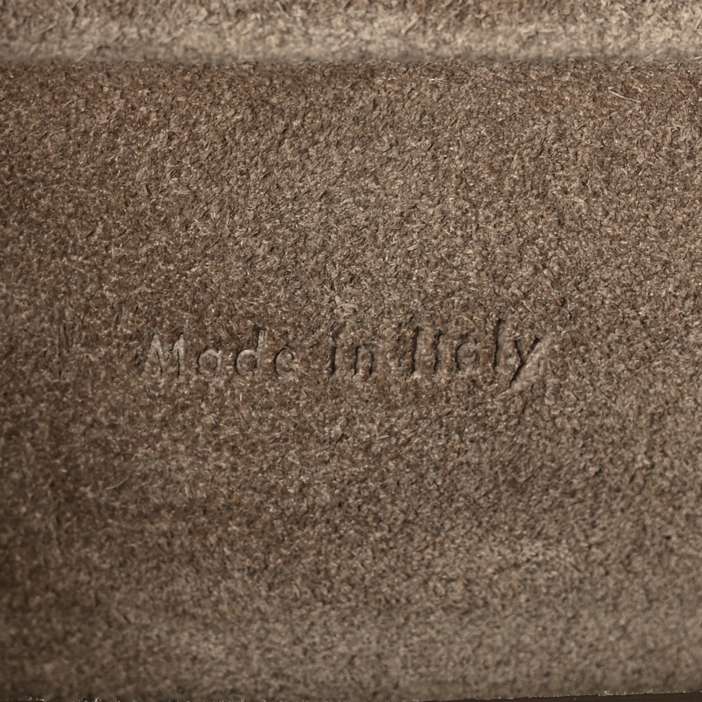 Grained Calfskin Nano Belt Bag Light Taupe