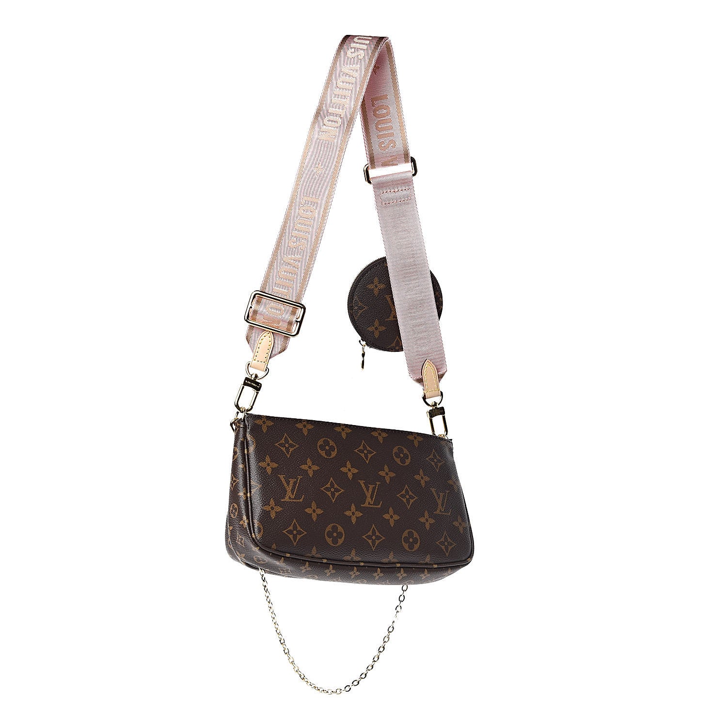 Louis Vuitton Monogram Multi Pochette Accessories Rose Clair 3 of 10