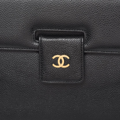 Chanel Caviar Medium Shoulder Bag Black 11 of 12