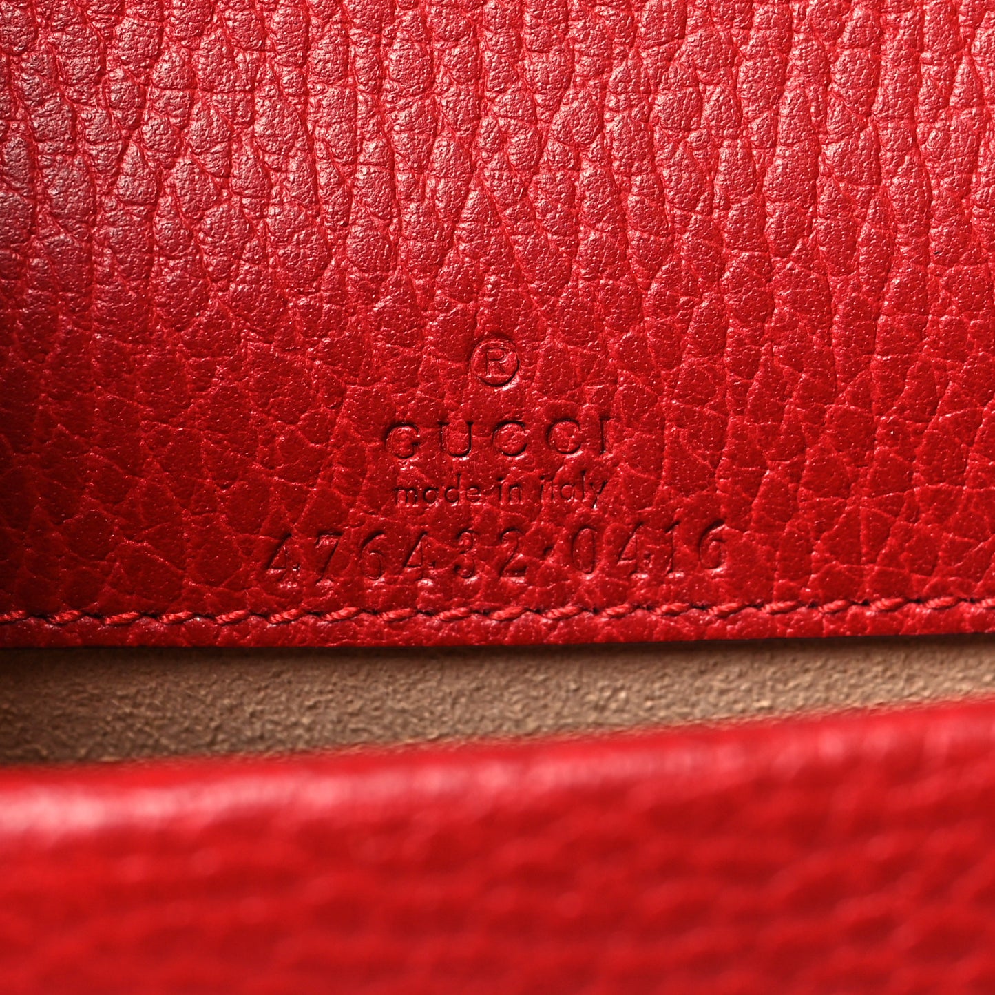 Calfskin Super Mini Dionysus Shoulder Bag Hibiscus Red