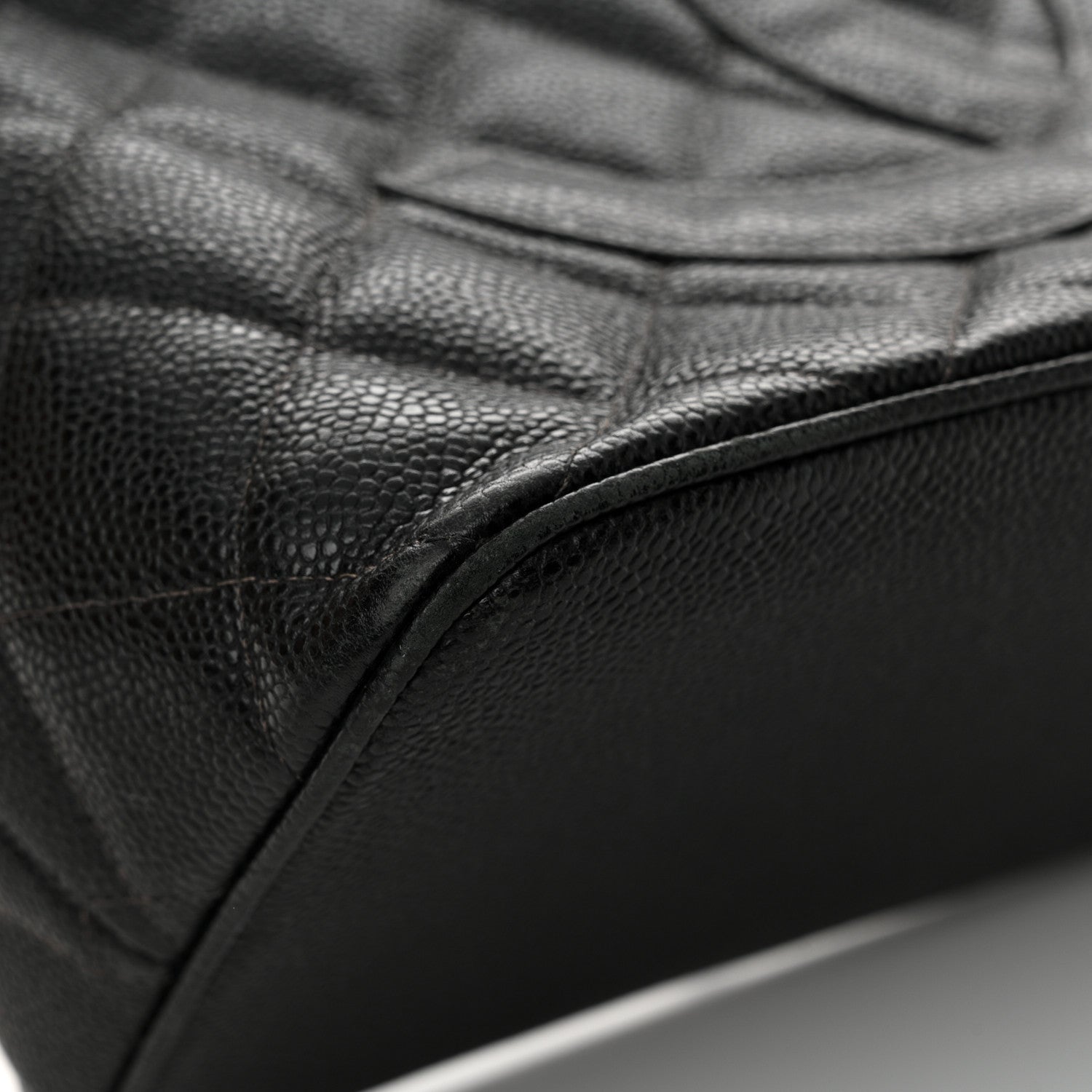 Chanel Caviar Quilted Medallion Tote Black 15 of 20