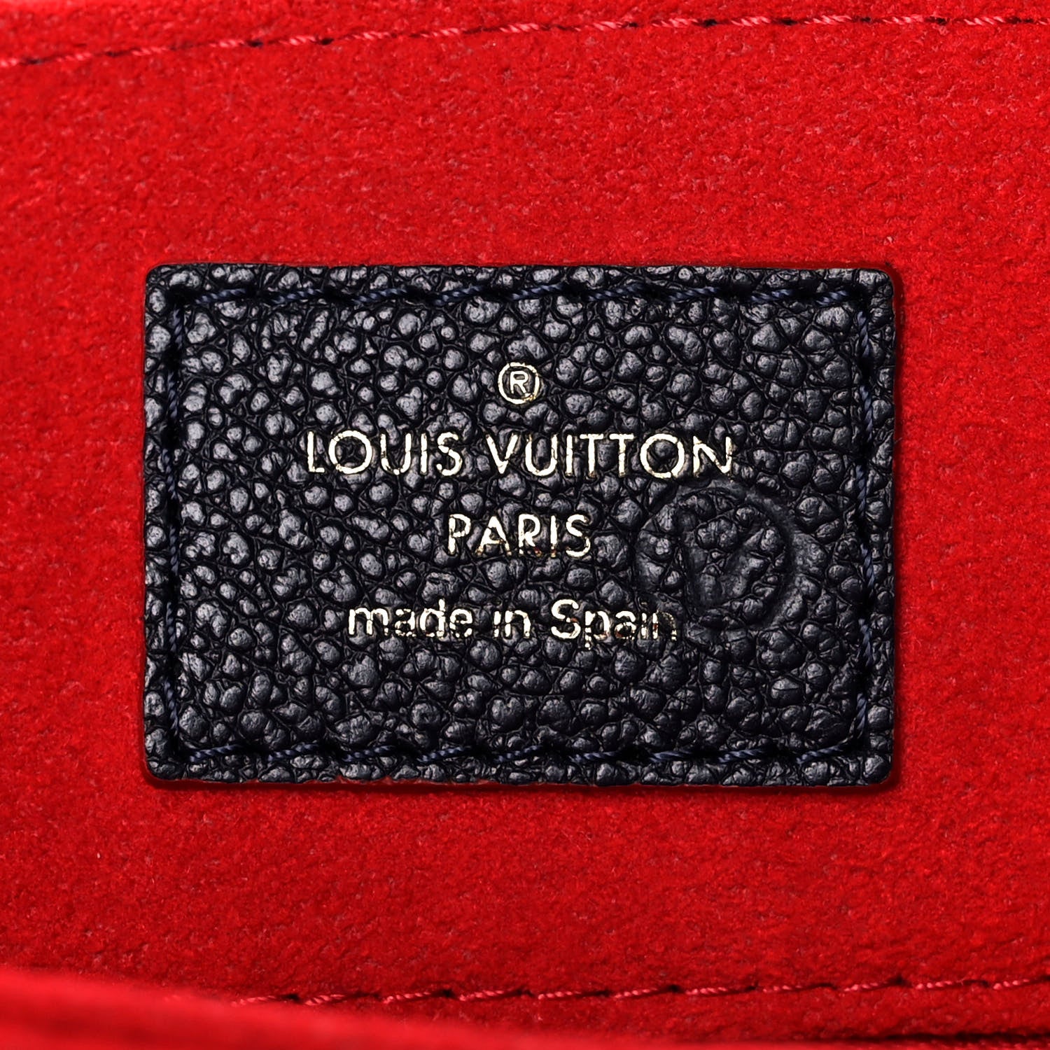 Louis Vuitton Empreinte Georges MM Marine Rouge 6 of 11