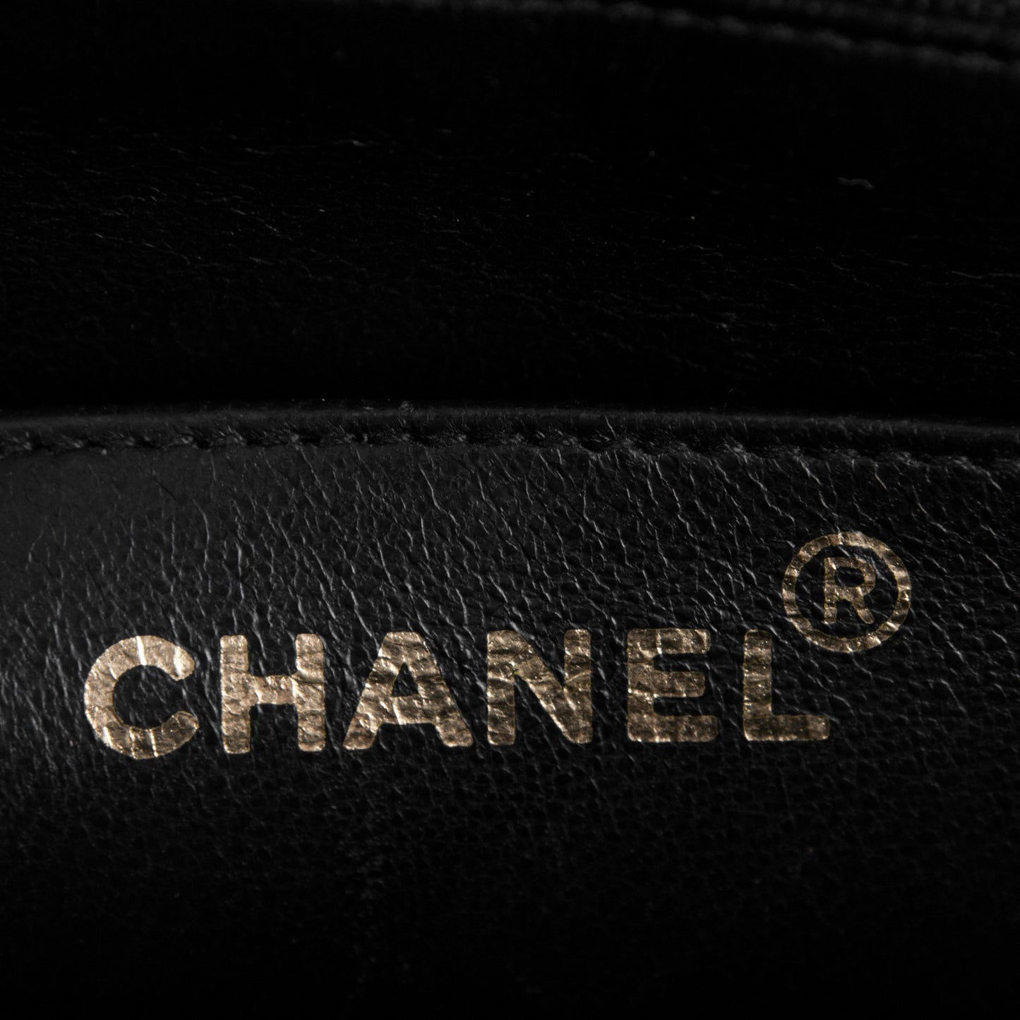 Patent Quilted Medium Single Flap Black