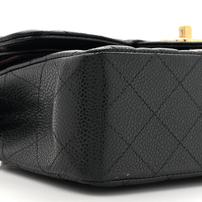 Chanel Caviar Quilted Small Double Flap Black 9 of 11