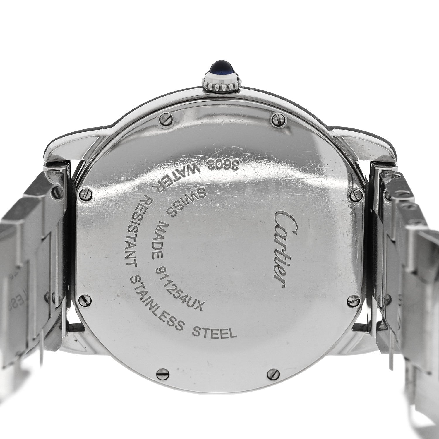 Cartier Stainless Steel 36mm Ronde Solo Quartz Watch 4 of 4