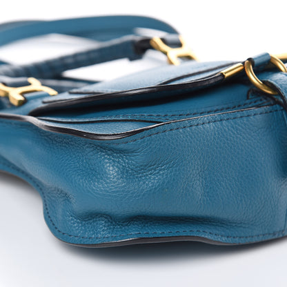 Chloe Calfskin Mini Marcie Satchel Laguna Blue 8 of 11