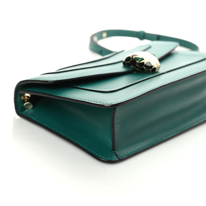 Bulgari Calfskin Serpenti Forever Crossbody Bag Emerald Green 4 of 7
