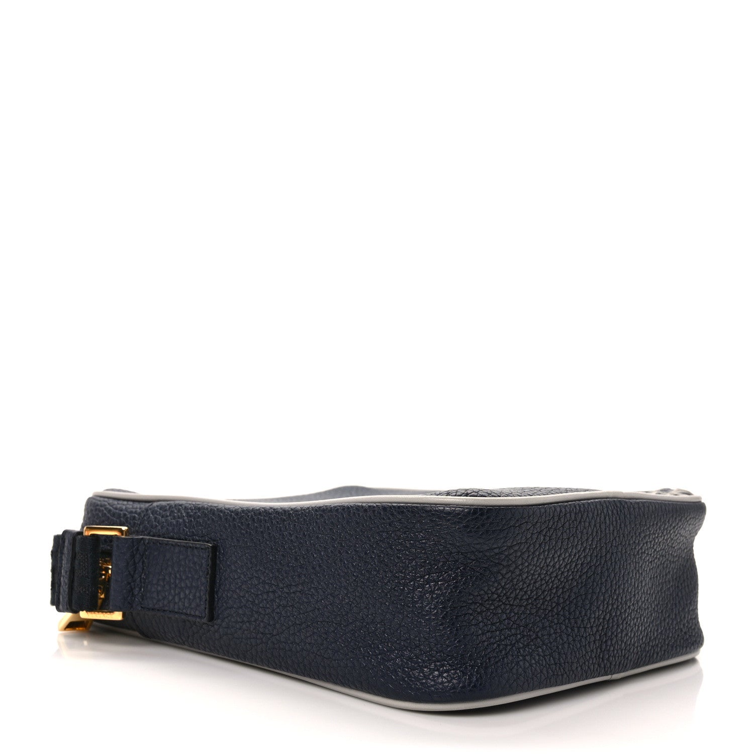 Versace Grained Calfskin Pop Medusa Messenger Bag Blue Nights Cloud 3 of 11