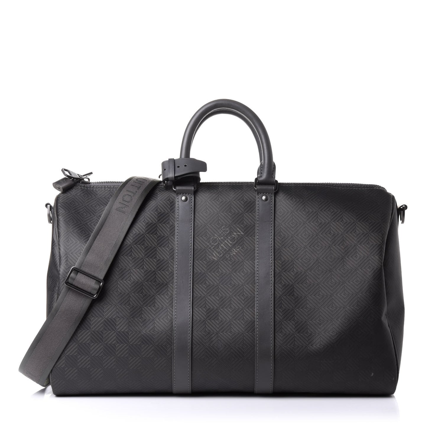 Damier Carbone Keepall Bandouliere 45
