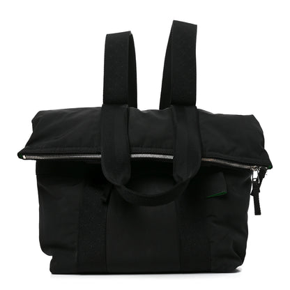 Bottega Veneta Nylon Voyager Backpack Black 1 of 9
