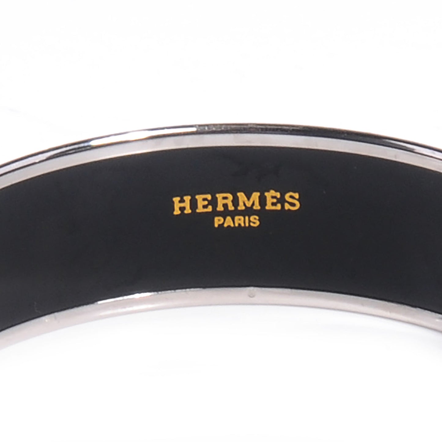 Enamel Printed Capitales Wide Bracelet 70