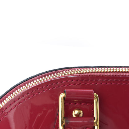 Louis Vuitton Vernis Alma BB Rose Indien 9 of 10