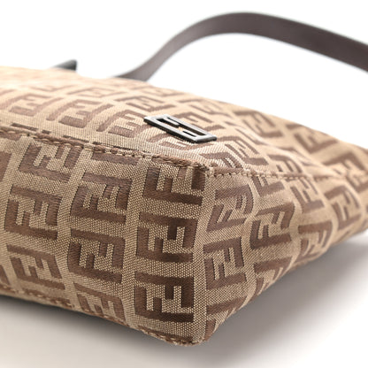Fendi Zucchino Pochette Dark Brown 8 of 15