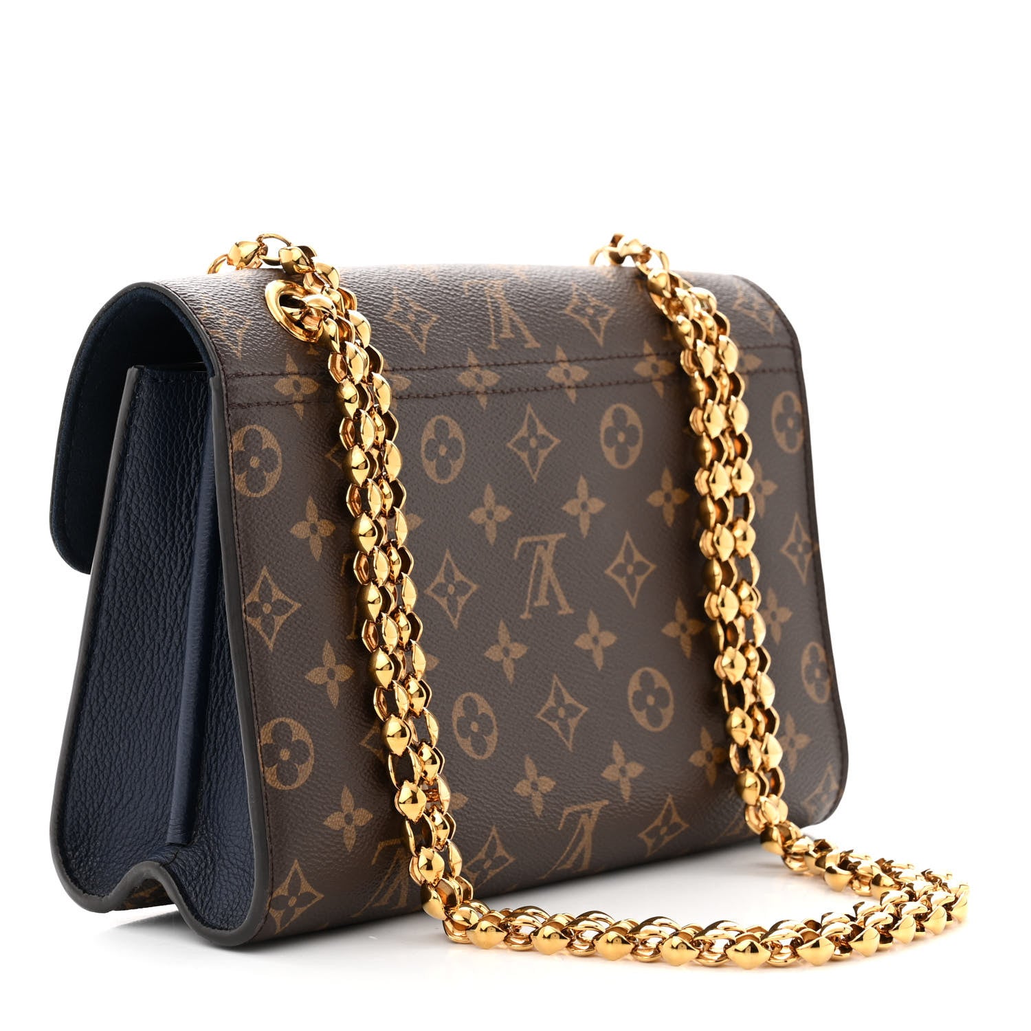 Louis Vuitton Monogram Victoire Blue Marine 3 of 11