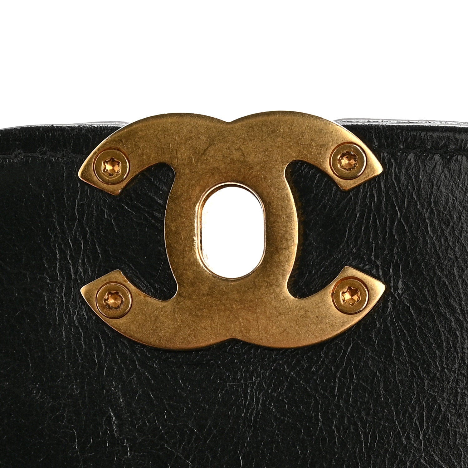 Chanel Shiny Aged Calfskin Quilted Nano Kelly Shopper Black 11 of 14