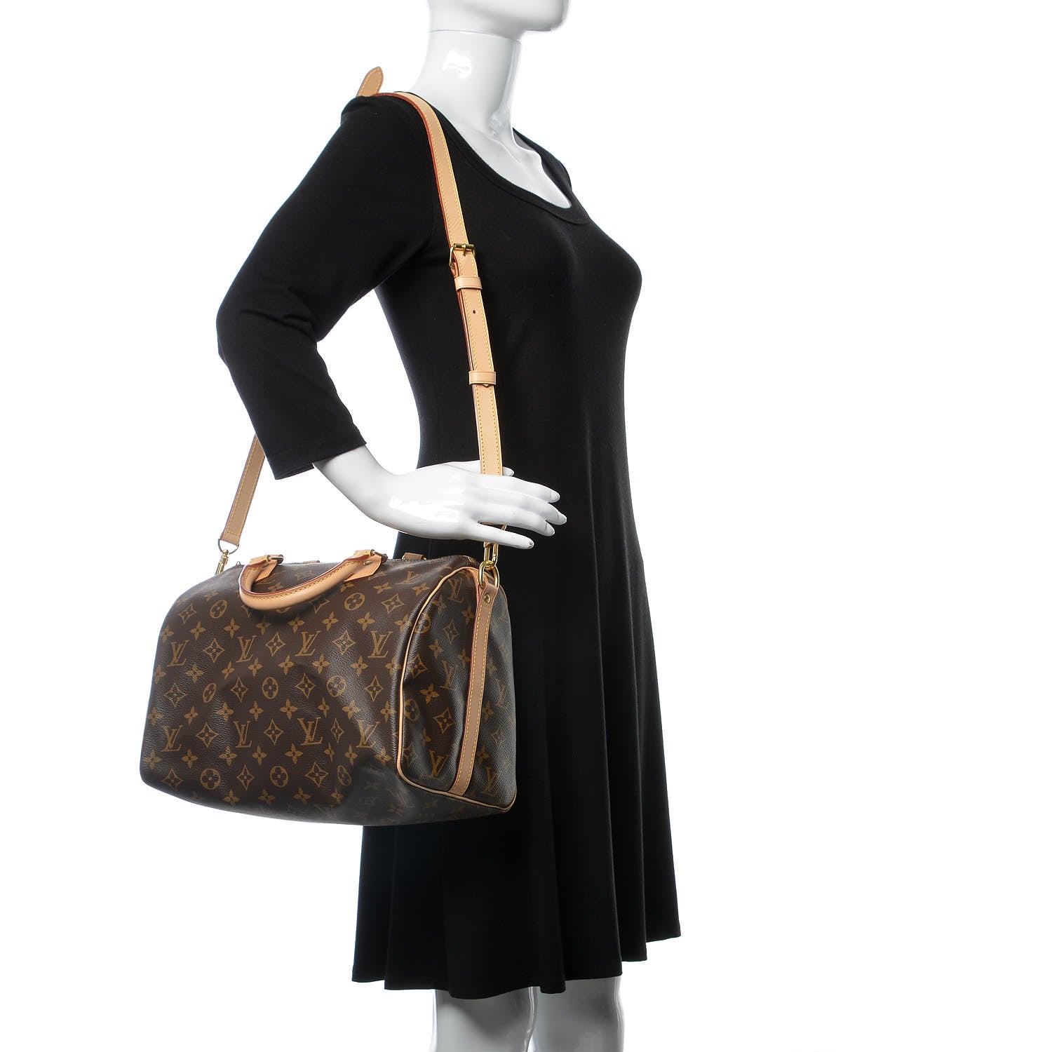 Louis Vuitton Monogram Speedy Bandouliere 30 3 of 9