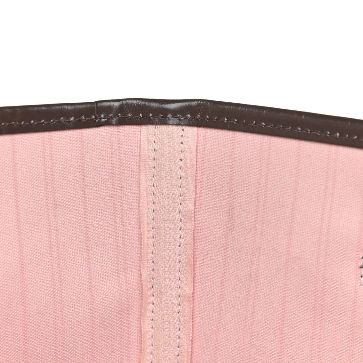 Louis Vuitton Damier Ebene Neo Neverfull MM Rose Ballerine 13 of 14