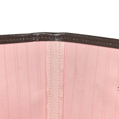 Louis Vuitton Damier Ebene Neo Neverfull MM Rose Ballerine 13 of 14