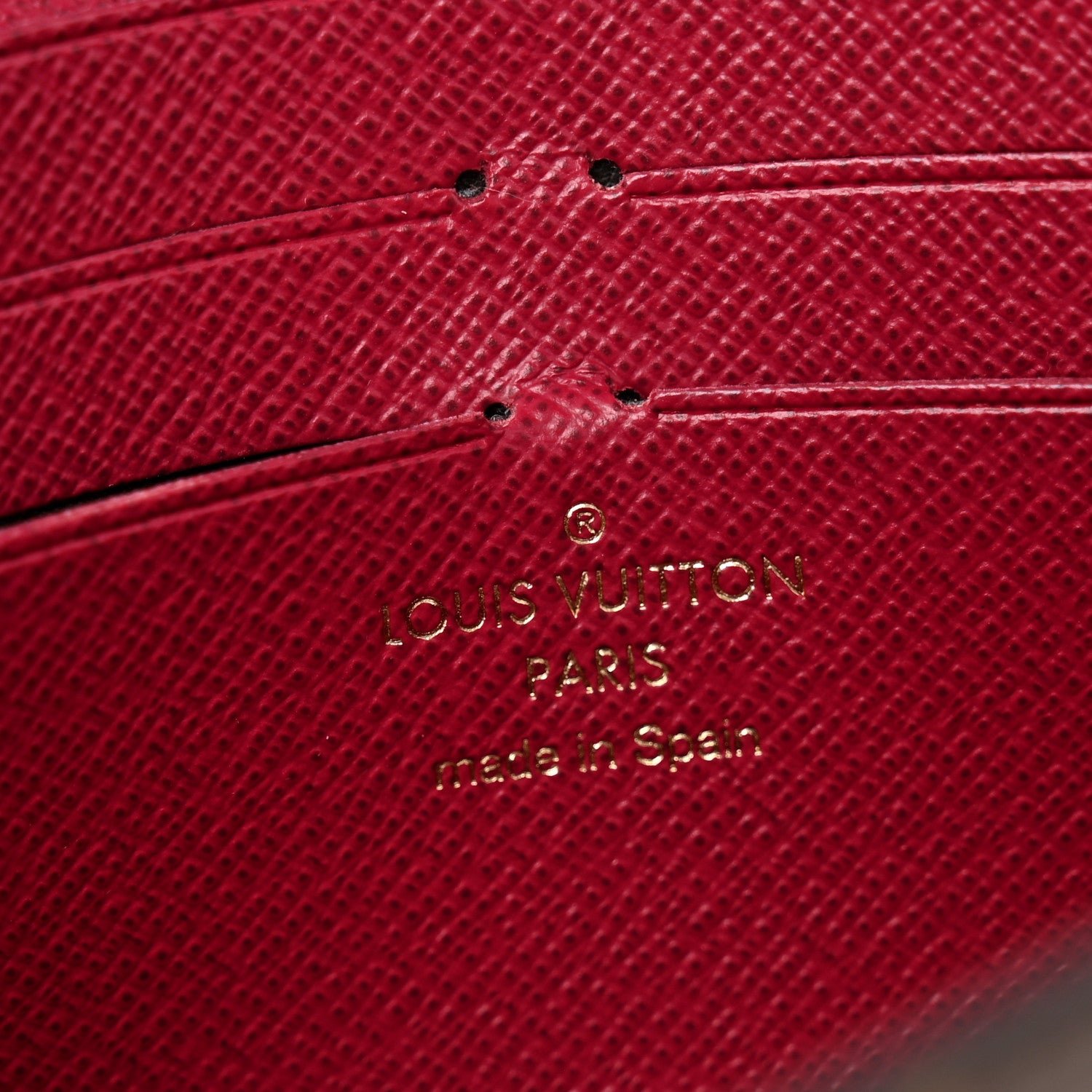 Louis Vuitton Monogram Jeanne Wallet Fuchsia 7 of 11