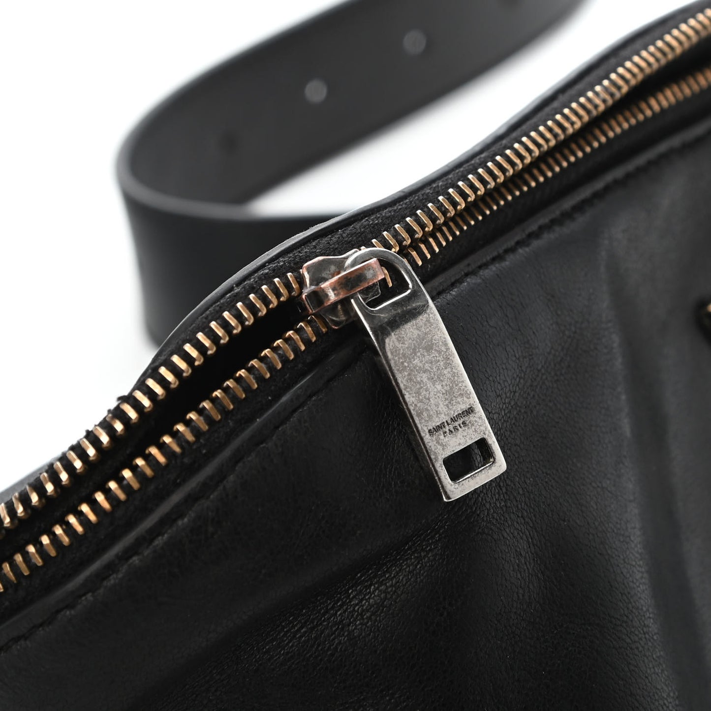 Calfskin Monogram Belt Bag Black