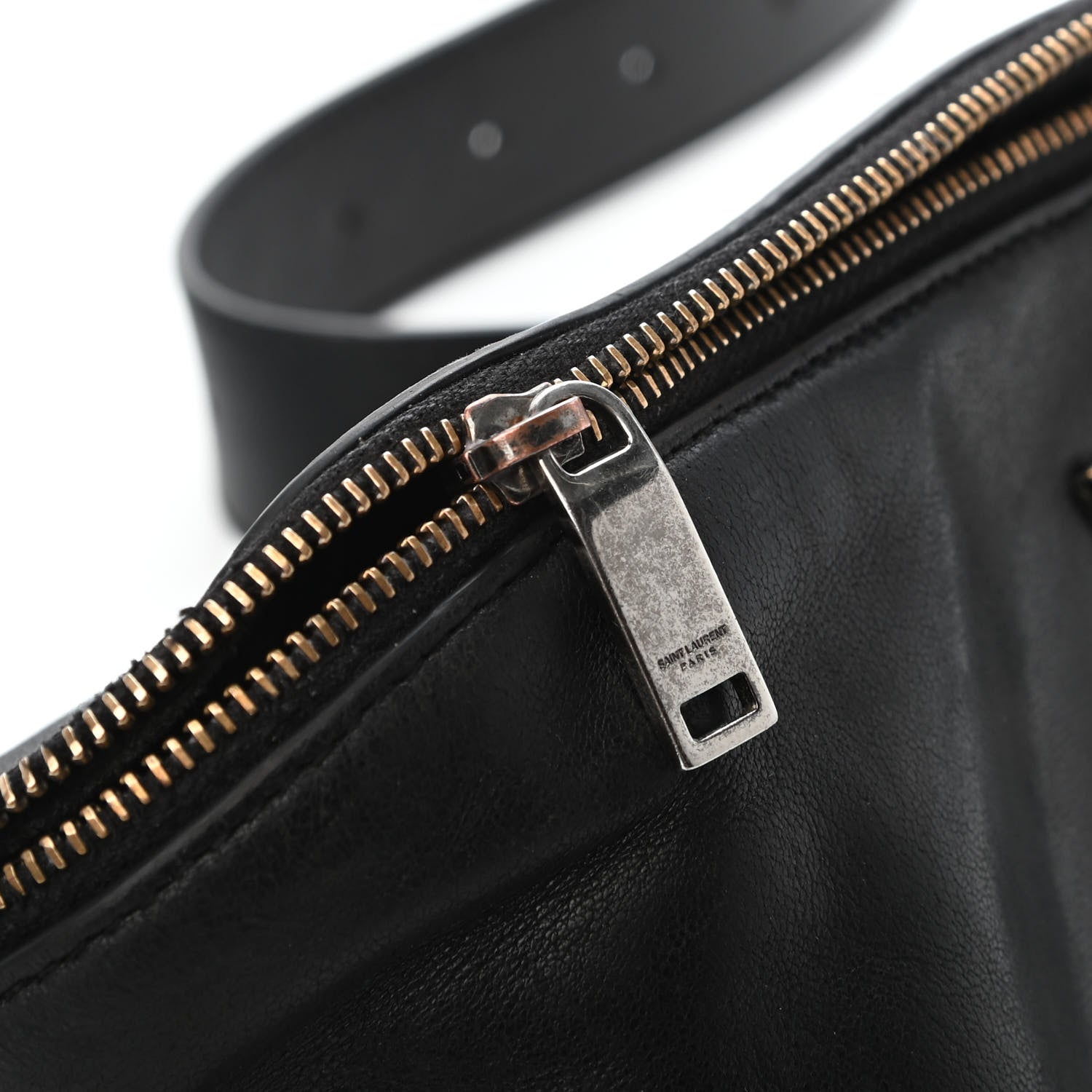 Saint Laurent Calfskin Monogram Belt Bag Black 5 of 5
