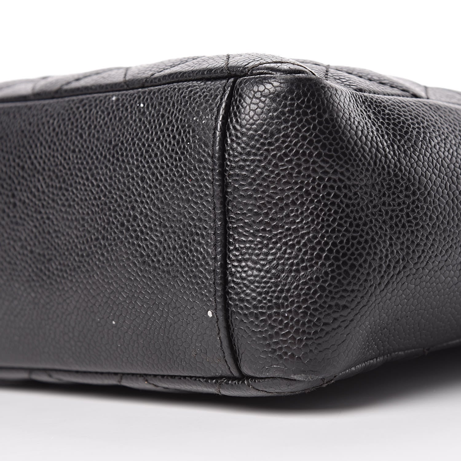 Chanel Caviar Quilted Petit Shopping Tote PST Black 11 of 11