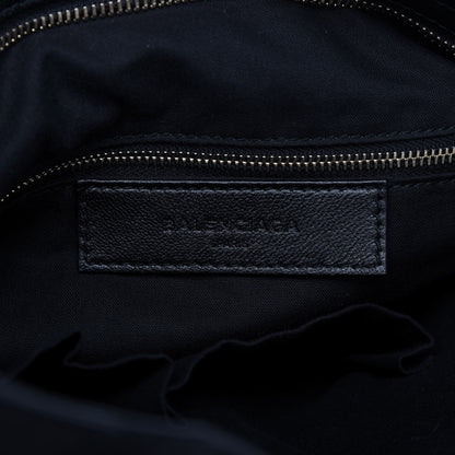 Balenciaga Chevre Gold Metallic Edge Hardware Velo Black 8 of 9