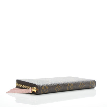 Louis Vuitton Monogram Clemence Wallet Rose Ballerine 4 of 6