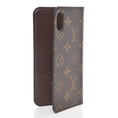 Louis Vuitton Monogram iPhone X Folio Case 3 of 7