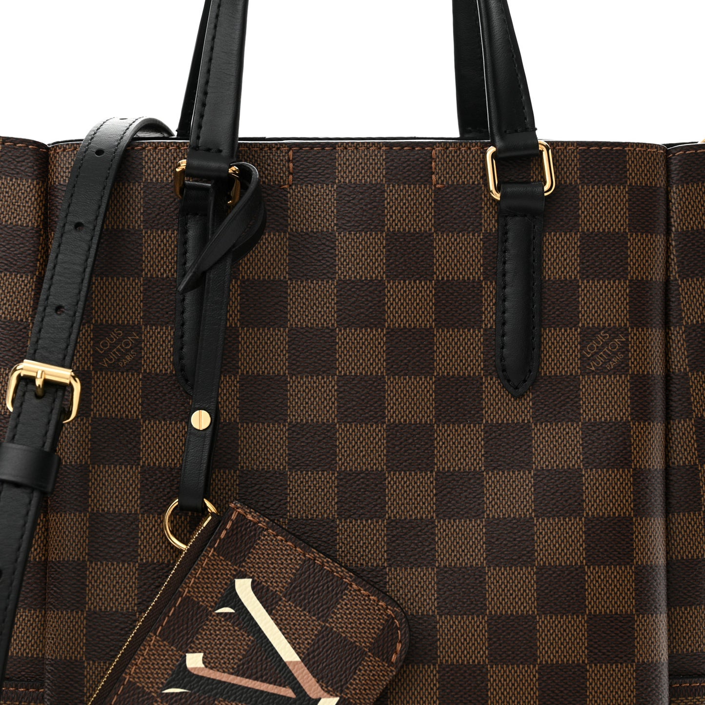 Damier Ebene Belmont PM Black