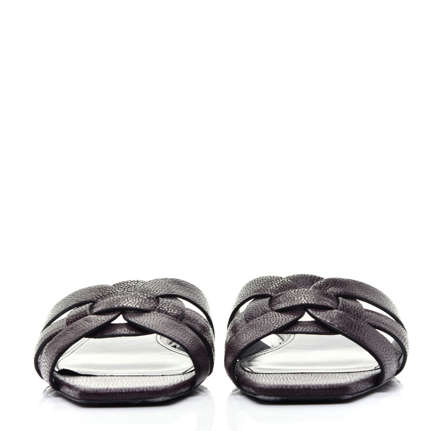 Grain De Poudre Nu Pied 05 Slide Sandals 36 Burgundy