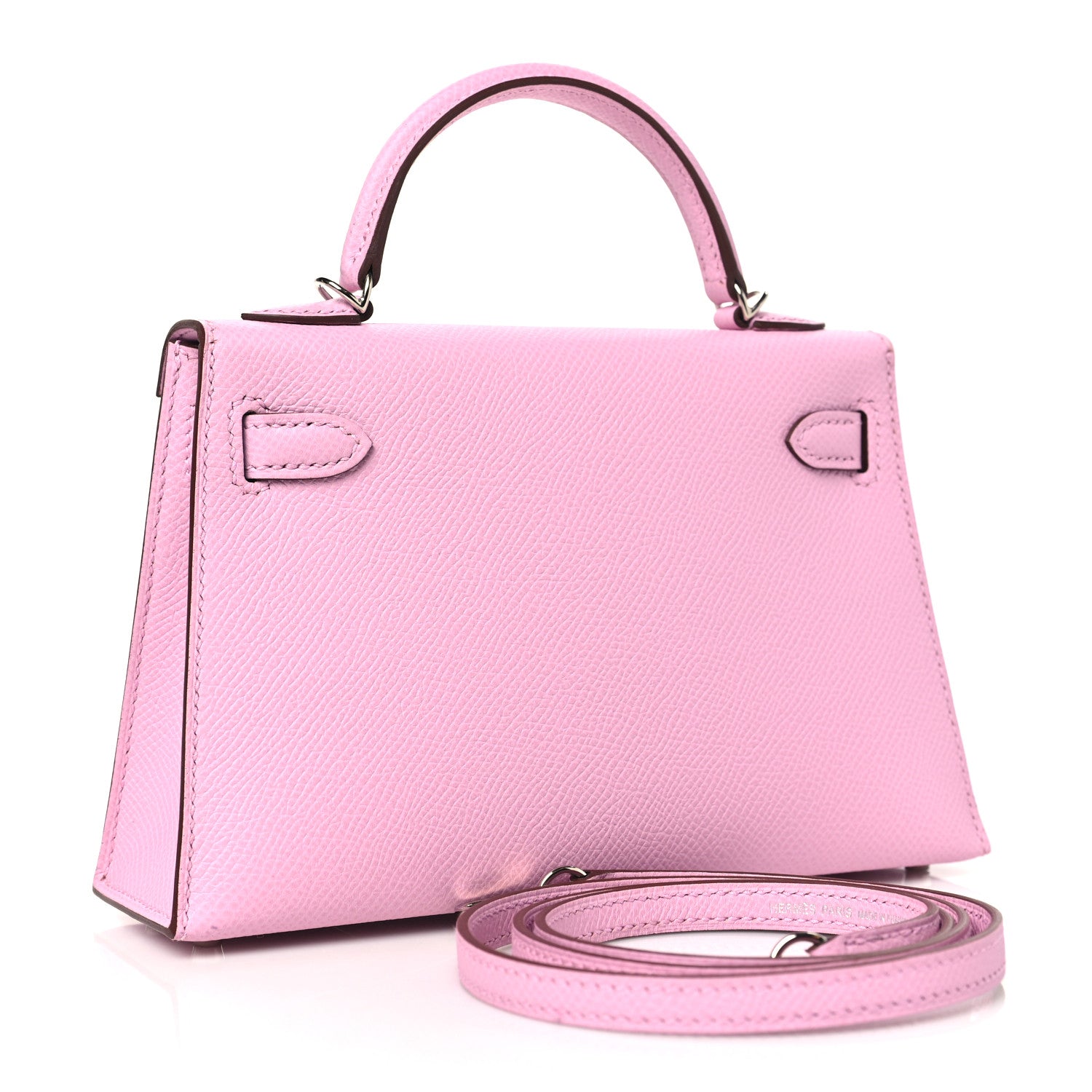 Hermes Epsom Mini Kelly Sellier 20 Mauve Sylvestre 2 of 10
